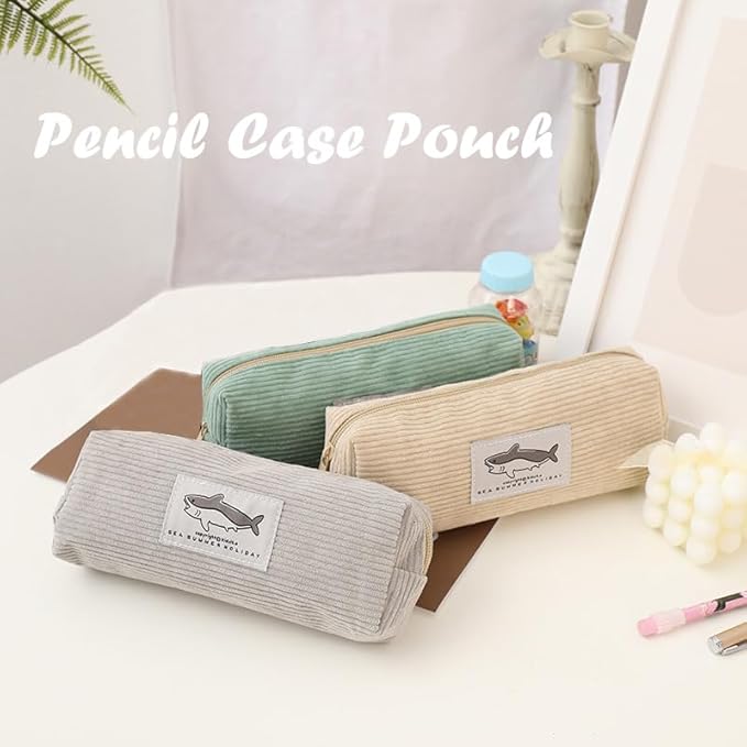 Pencil Case Pouch Pen Case Shark Office Stationery Storage Bag Makeup Cosmetic Bags