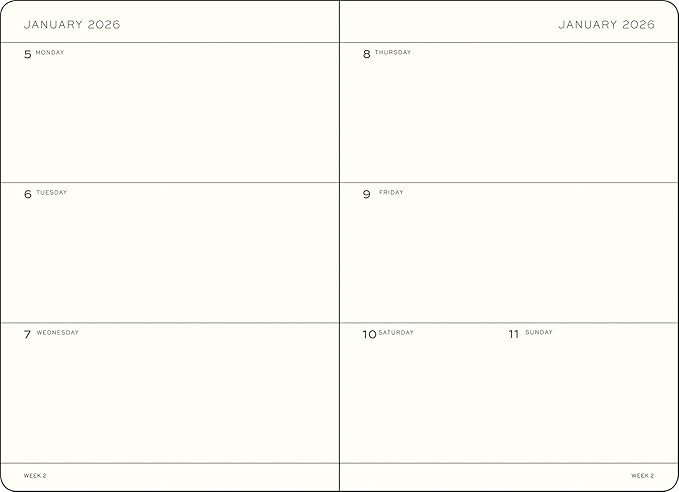 LEUCHTTURM1917 - Weekly Planner 2026, Softcover, Medium (A5), Spring Leaf (Jan 1 - Dec 31, 2026)