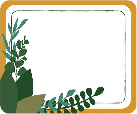 Carson Dellosa Grow Together 40PC Name Tags, Eucalyptus Nametags for Daycare Labels, Locker Organization, Hello My Name is Stickers, Back to School Decor, Classroom Essentials and Teacher Supplies