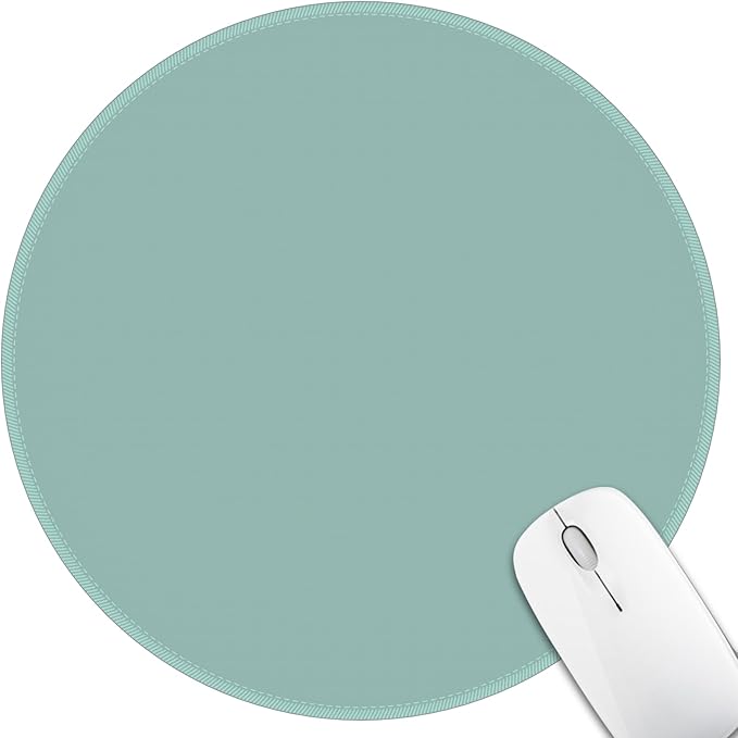 Mouse Pad for Desk, Small Cute Mousepad with Non-Slip Base, Round Mouse Pads for Wireless Mouse Laptop Gaming, Computer Mouse Mat for Home Office Travel Desk Accessories