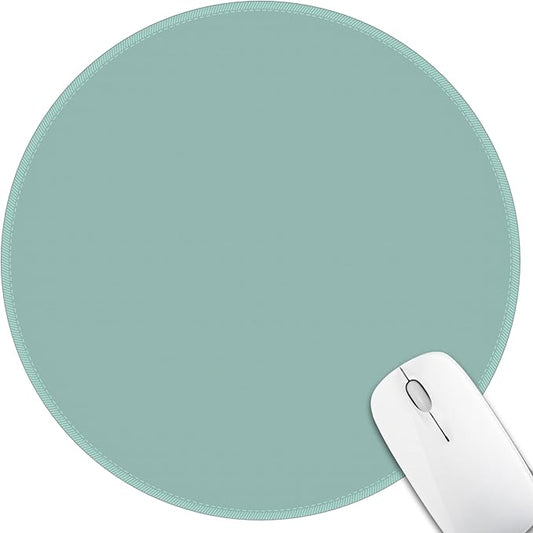 Mouse Pad for Desk, Small Cute Mousepad with Non-Slip Base, Round Mouse Pads for Wireless Mouse Laptop Gaming, Computer Mouse Mat for Home Office Travel Desk Accessories