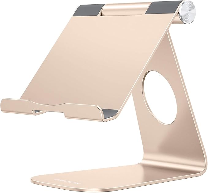 OMOTON CW01 Stand for Apple Watch 2 in 1 and T1 Aluminum Tablet Stand Adjustable for All Phone and Tablet