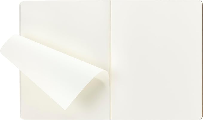 Moleskine Cahier Journal, Soft Cover, XL (7.5" x 9.75") Plain/Blank, Kraft Brown, 120 Pages (Set of 3)