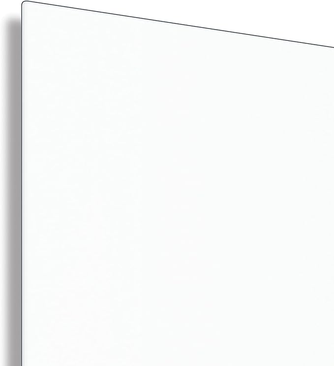 Quartet Dry Erase Board, 74" x 42" Glass Magnetic Whiteboard, Wide Format, Horizontal White Board, InvisaMount, White (G7442IMW)