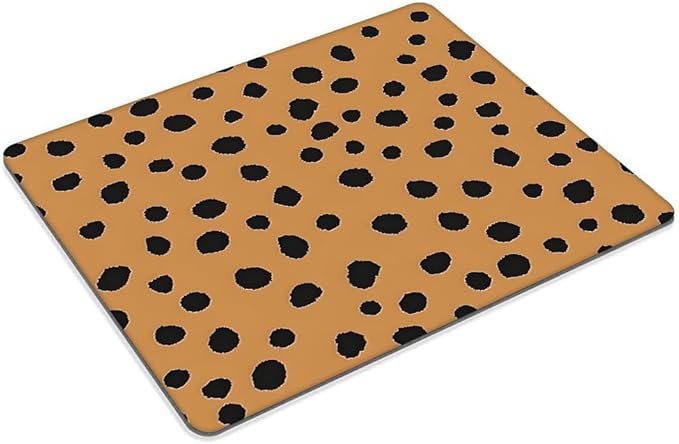 Black dots Mouse pad Customized Mousepad Non-Slip Rubber Base Mouse Pads for Computers Laptop Office Desk Accessories Mouse pad