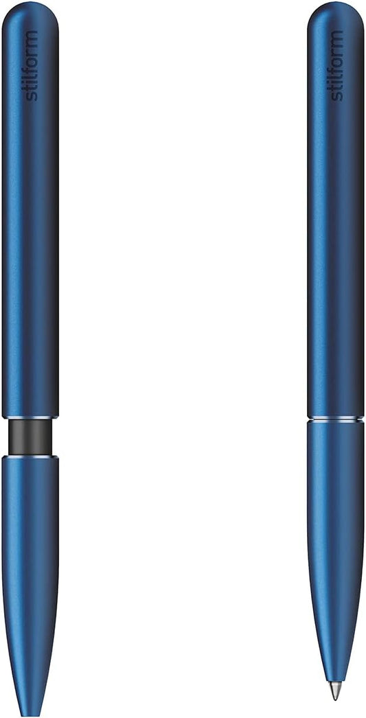 Ballpoint Pen - Precision Milled Aluminum with Magnetic Closure Mechanism and Superior Schmidt Refill - Award Winning Design (Night Sky)