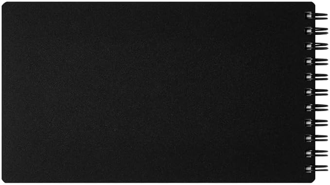 Maruman MNEMOSYNE Notebook 3.94 x 6.69 Inches (Long & Narrow), 5mm-squared, 80 Sheets (N186)