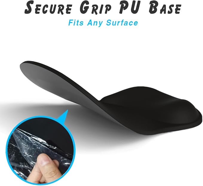 ErgoComfort Gel Wrist Rest Mouse Pad-Ergonomic Office Mousepad with Wrist Support-Non-Slip, Design Desk Accessories Mat for Home&Game Decor (06Azure Dream)