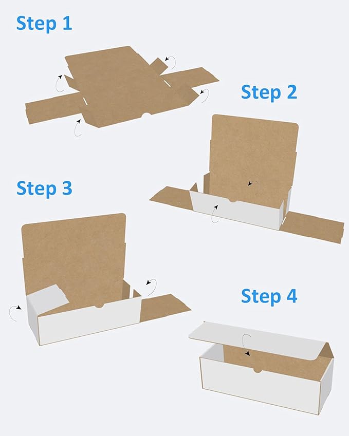 Top loader Storage Box, Cardboard Toploader Card Box, Holds 1200 Sports & Trading Card, Fits Baseball Football Cards, 8 Count