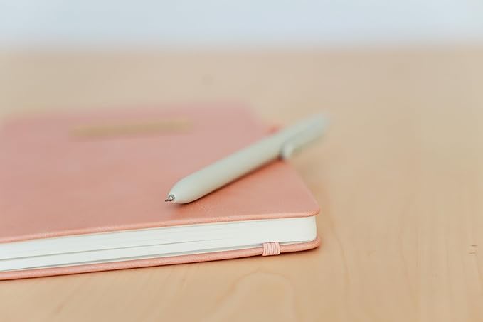 6-Pen Set | Unhinged But High-Functioning Engraved Soft-Touch Gel Pens｜Snarky Sarcastic Emotional Support Pens｜Office Supplies (Silver Pastel)