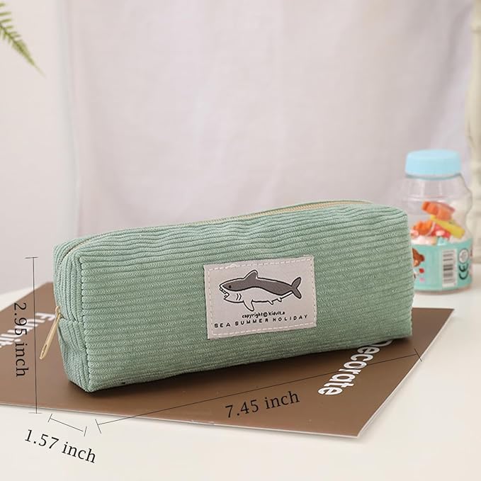Pencil Case Pouch Pen Case Shark Office Stationery Storage Bag Makeup Cosmetic Bags