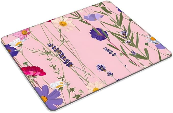 Flower Mouse pad Non-Slip Rubber Base Mouse Pads for Computers Laptop Office Desk Accessories Mouse pad