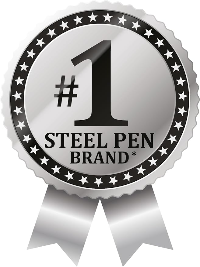 Zebra Pen G-301 Retractable Gel Pen, 0.7mm Medium Point, Stainless Steel Barrel, Textured Grip, Easy Glide Ink Provides a Smooth and Skipless Writing Experience, Blue Ink, 12-Pack (41320)