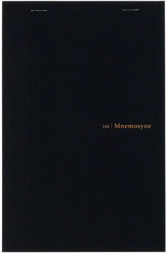 Maruman MNEMOSYNE Notepad 8.35 x 5.83 Inches (A5), 5mm-squared, 70 Sheets (N188A)
