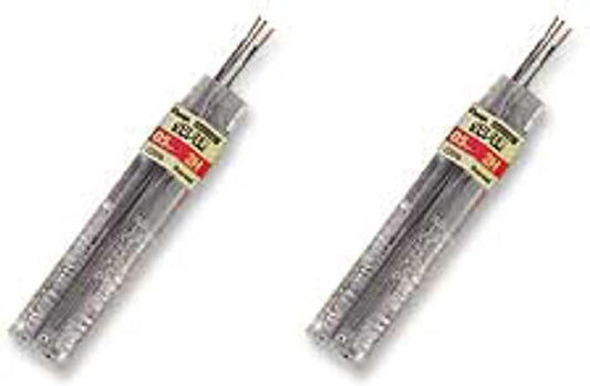Pentel® Super Hi-Polymer® Leads, 0.5 mm, B, 12 Leads Per Tube, Pack of 6 Tubes