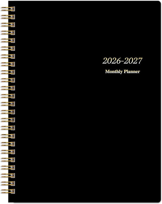 Monthly Planner 2026-2027, Jan 2026 - Dec 2027, 2 Year Calendar 2026-2027 Monthly Planner, 7.5" x 10", 24 month Calendar With Goals To Do List, Habit Tracker Suitable for Schools & Offices & Home
