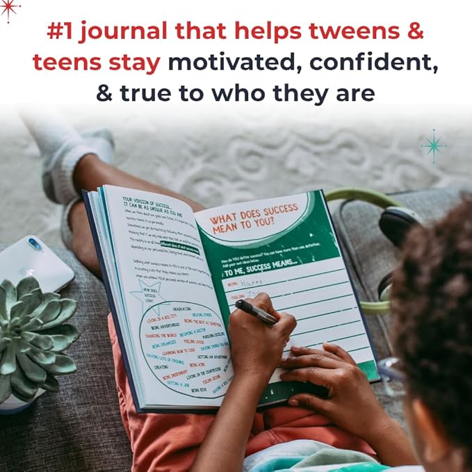 Big Life Journal – Growth Mindset & Gratitude Journal for Teens and Tweens (Ages 11–17) – Guided Workbook with Prompts, Reflection & Goal-Setting to Build Confidence, Positivity & Resilience – Gift for Teen Boys & Girls