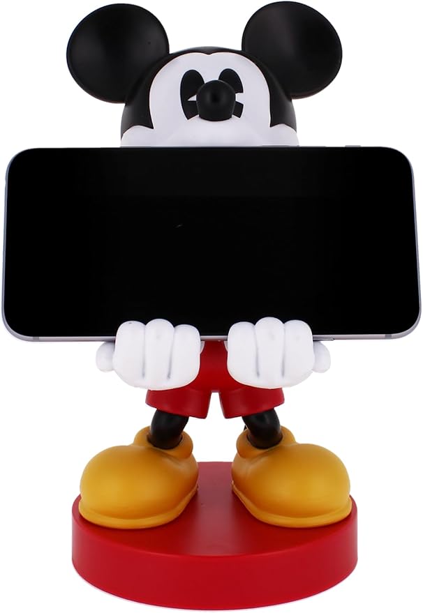 Cable Guys: Disney Mickey Mouse Phone Stand & Controller Holder - Officially Licenced Figure - Exquisite Gaming
