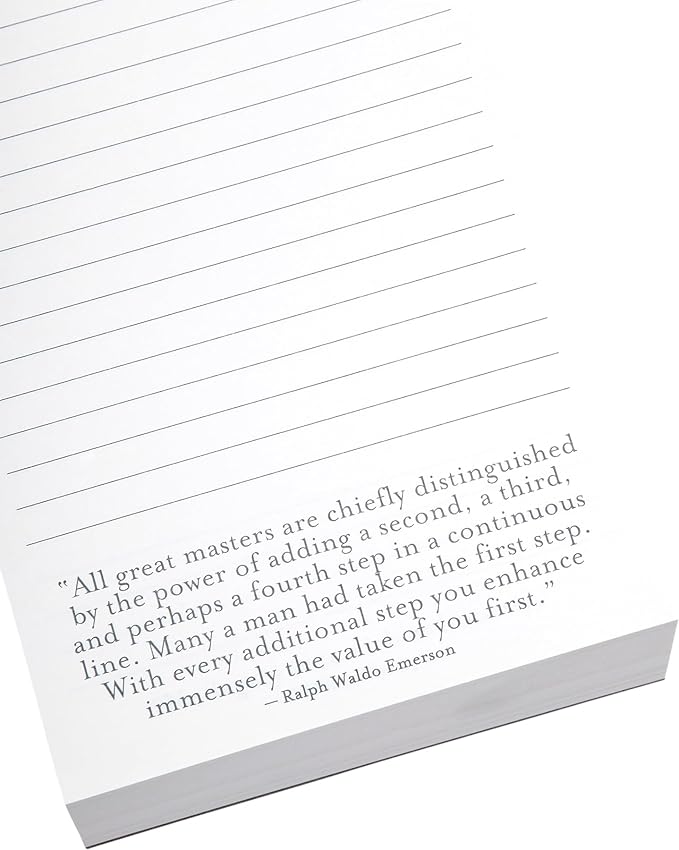 WORLD TRAVELER A Thought a Day List Pad with 365 Inspirational Quotes for Notes, Memos - A Year of Positive Thinking, To Do List Notepad, Size 5X8, 5X8 Pink