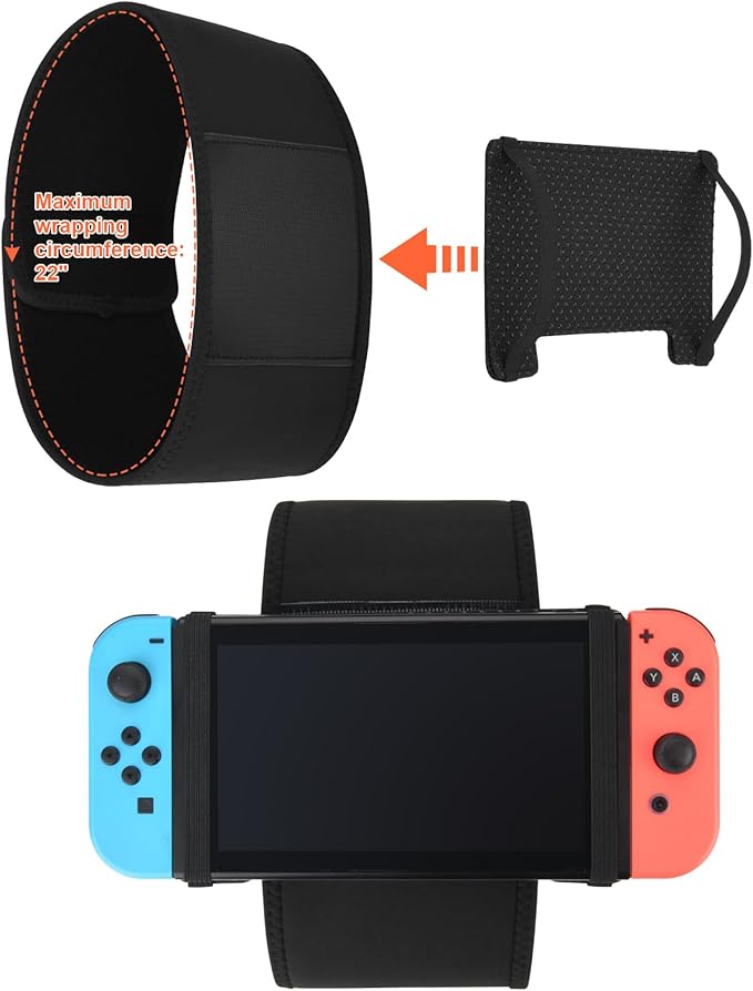 Cosmos Car Headrest Mount Holder Seat Mount Holder Compatible with Nintendo Switch and Other Mini Tablets
