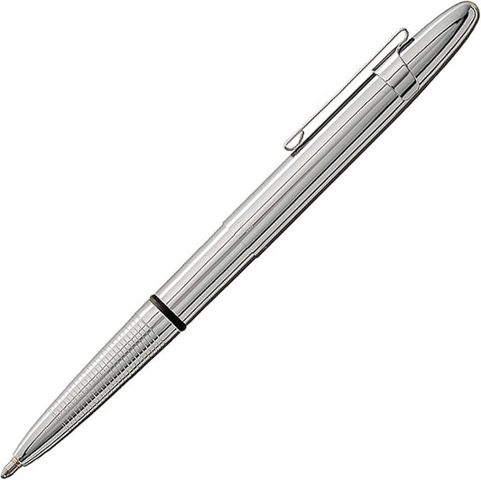 Fisher Space Bullet Space Pen with Clip, Chrome, Gift Boxed (400CL)