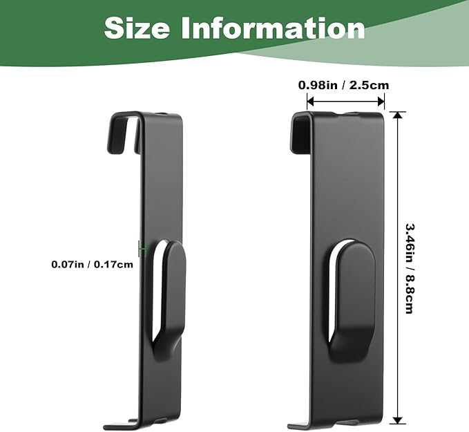 30 Pcs Iron Grid Wall Hooks, Black Notch Display Hangers for Art, Painting, Canvas & Panels, Commercial Photography Display Accessories