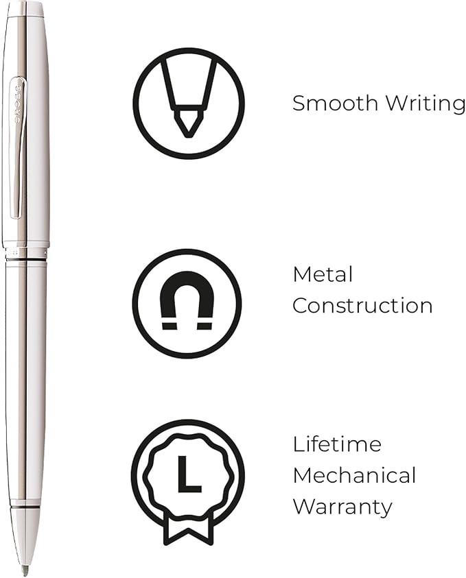 Cross Coventry Polished Chrome Ballpoint Pen