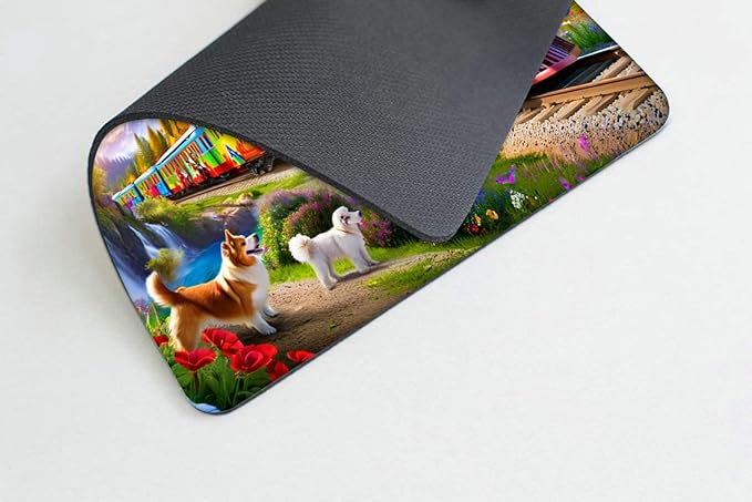 Train Mouse pad Customized Mousepad Non-Slip Rubber Base Mouse Pads for Computers Laptop Office Desk Accessories Mouse pad