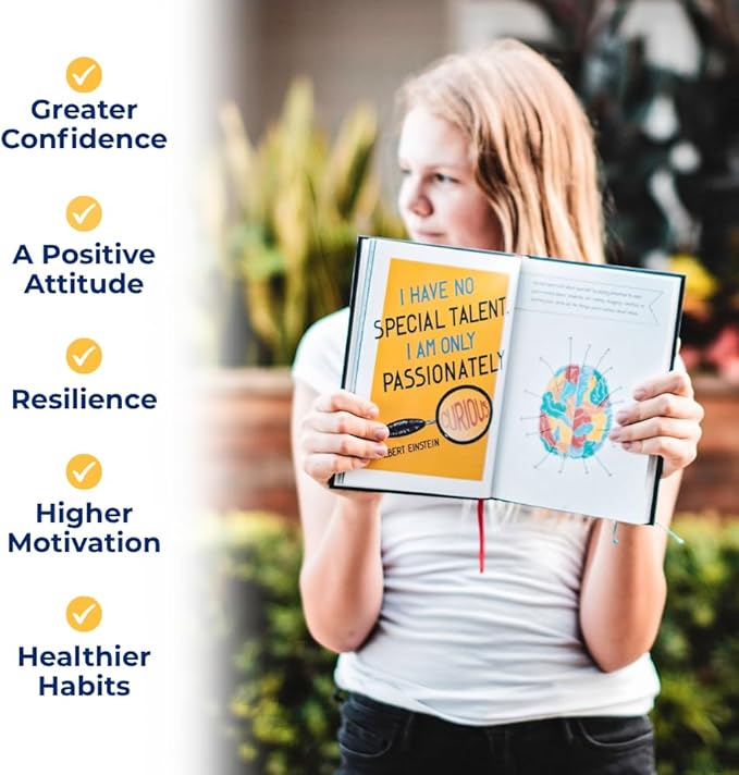 Big Life Journal – Growth Mindset & Gratitude Journal for Teens and Tweens (Ages 11–17) – Guided Workbook with Prompts, Reflection & Goal-Setting to Build Confidence, Positivity & Resilience – Gift for Teen Boys & Girls