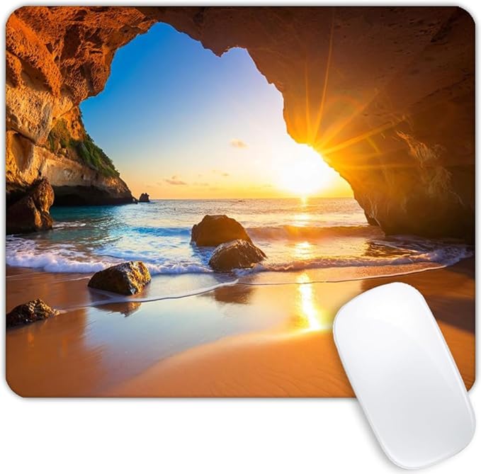Sunset at The Beach Mouse pad Customized Mousepad Non-Slip Rubber Base Mouse Pads for Computers Laptop Office Desk Accessories Mouse pad