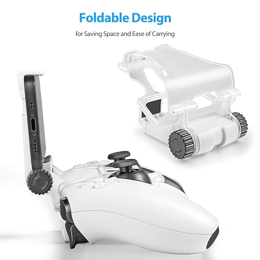 ICESPRING Phone Clip Holder Clamp Mount Stand Bracket for PlayStation 5 PS5 Wireless Controller