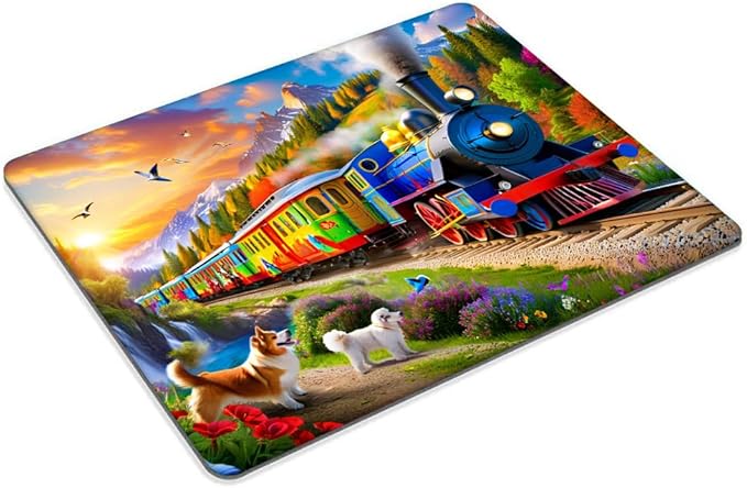 Train Mouse pad Customized Mousepad Non-Slip Rubber Base Mouse Pads for Computers Laptop Office Desk Accessories Mouse pad