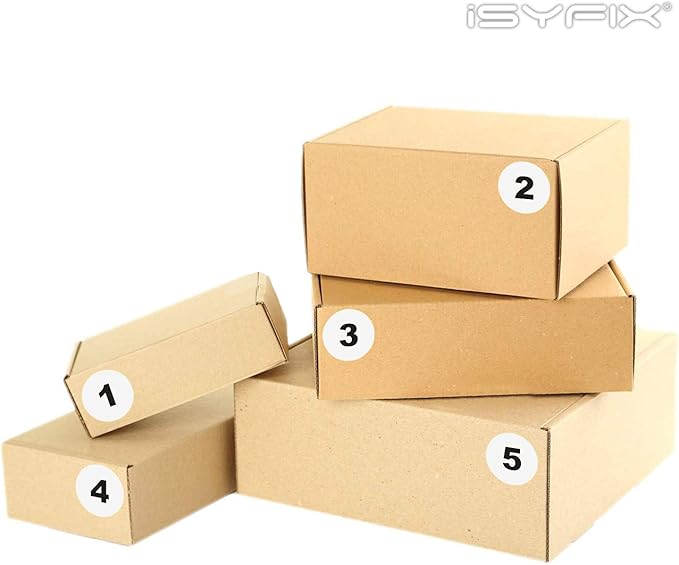 iSYFIX White Consecutive Number Stickers – 1 to 100, 2-inch, 1 Set – Vinyl Self Adhesive Premium Decal, Ideal for Inventory, Storage, Organizing, Boxes, Bins, Toolbox, Lockers & More, Indoor/Outdoor