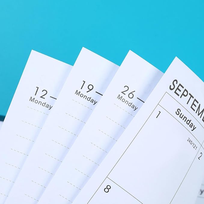2026 Planner - Planner 2026, 2026 Planner Weekly and Monthly with Tabs, Jan 2026 - Dec 2026, 6.25" × 8.3", Strong Twin-Wire Binding