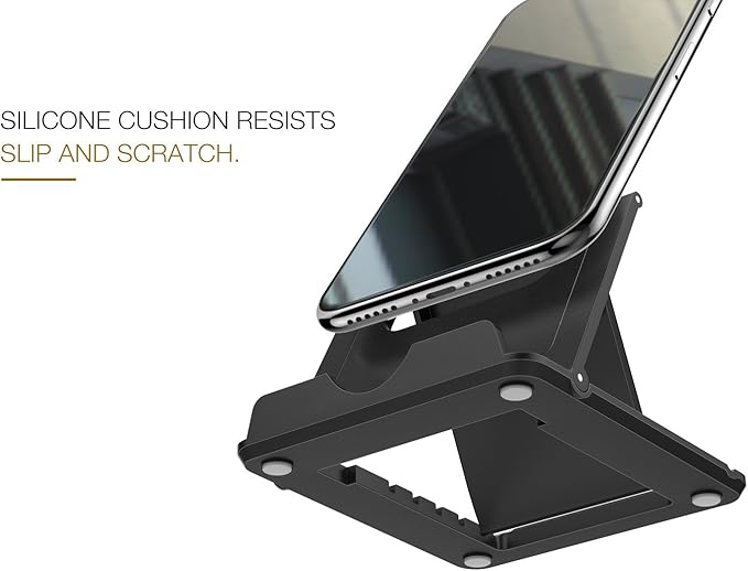 MoKo 2PCS Phone/Tablet Stand, Desktop Holder for 4-11" Device, Fit with iPhone 17/17 Air/17 Pro/17 Pro Max, iPhone 16/Pro/Pro Max/Plus, iPhone 15/Pro/Pro Max/Plus, iPhone 14/Pro/Pro Max/Plus