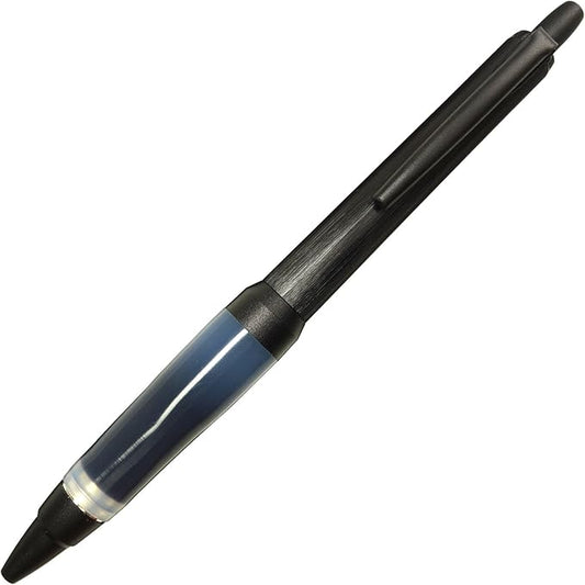 Uni Alpha-Gel Jetstream 0.7 mm Ball Point Pen, Black Body, Black Ink (SXN1000071P24)