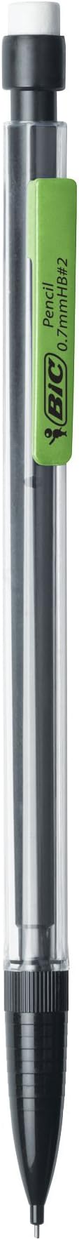 BIC Xtra-Precision Mechanical Pencils with Erasers, Fine Point (0.5mm), 5-Count Pack Mechanical Drafting Pencil Set