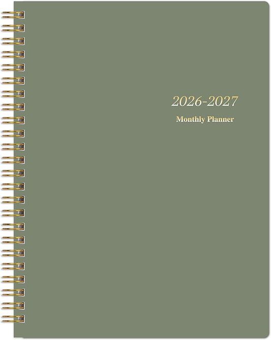 Monthly Planner 2026-2027, Jan 2026 - Dec 2027, 2 Year Calendar 2026-2027 Monthly Planner, 7.5" x 10", 24 month Calendar With Goals To Do List, Habit Tracker Suitable for Schools & Offices & Home