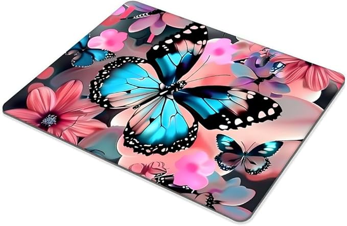 Butterfly Mouse pad Customized Mousepad Non-Slip Rubber Base Mouse Pads for Computers Laptop Office Desk Accessories Mouse pad