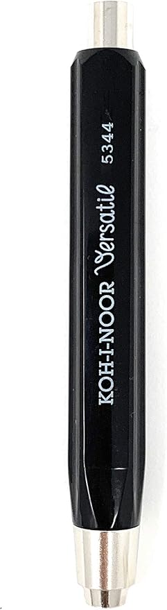 KOH-I-NOOR 5344 5.6mm Diameter Mechanical Clutch Lead Holder Pencil,black