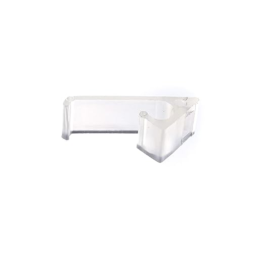 THE CIMPLE CO Cable Clips - Wire Management - Nylon Horizontal Siding Clips - Coaxial Mounting Home Snap-Ins - RG6 and RG59 - White, 10 Pieces