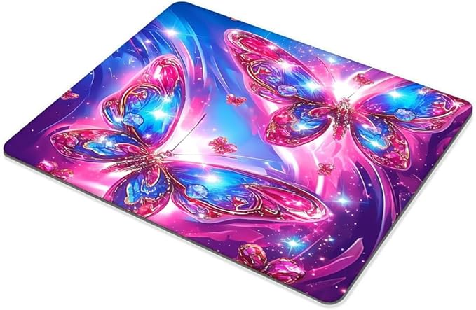 Hot Butterfly Mouse pad Customized Mousepad Non-Slip Rubber Base Mouse Pads for Computers Laptop Office Desk Accessories Mouse pad