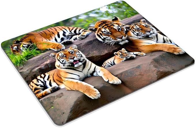 Tiger Mouse pad Customized Mousepad Non-Slip Rubber Base Mouse Pads for Computers Laptop Office Desk Accessories Mouse pad