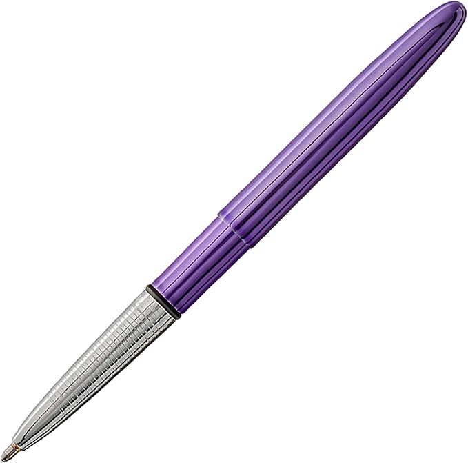 Fisher Space Pen Bullet Space Pen, Purple Haze Pressurized Ballpoint Pen, Compact Pocket Size, Writes Upside Down and in Extreme Temperatures, Smooth Black Ink, Medium Point, Gift Box, Made in the USA