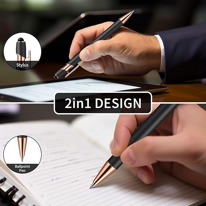 15 Pack Motivational Pen Set - Inspirational Quotes Retractable Ballpoint Pens for Office School Supplies, Encouragement Gifts for Women & Men, Multicolor