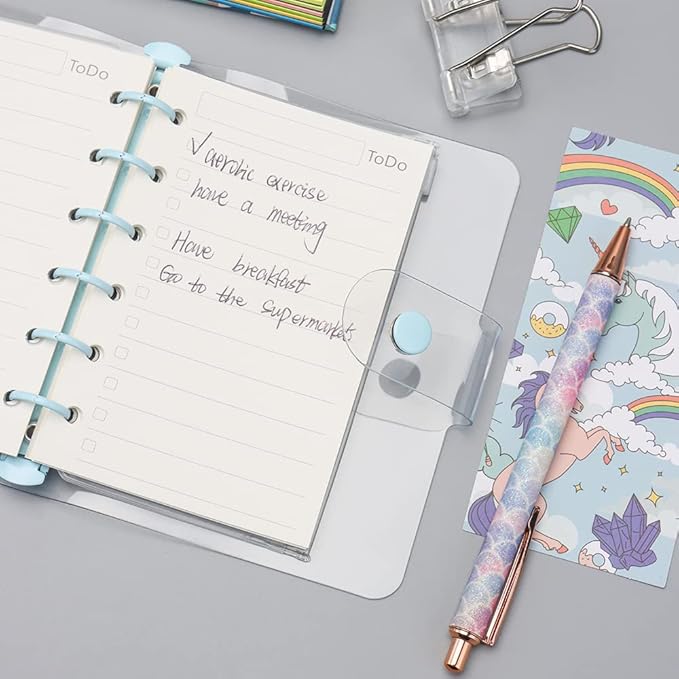 A7 To Do List Refill Paper 3 Pack Binder Inserts 6-Hole Punched Filler Paper Planner Refills, 135 Sheets/270 Pages Refillable Planner Binder Paper for A7 Planner Inserts (A7, To Do List)
