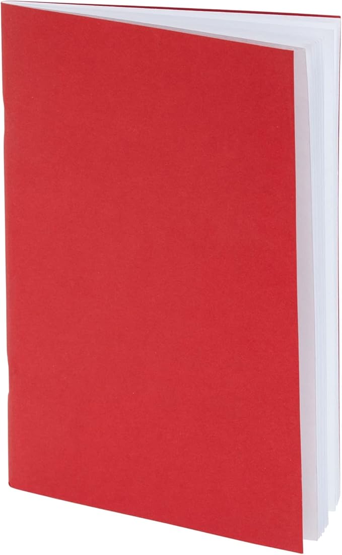 Paper Junkie 24 Pack Unlined Notebooks for Students - Blank Books for Kids to Write Stories and Draw - A5 Sketchbooks (5.5 x 8.5 In Blank Story Book For Kids)