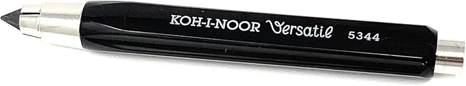 KOH-I-NOOR 5344 5.6mm Diameter Mechanical Clutch Lead Holder Pencil,black