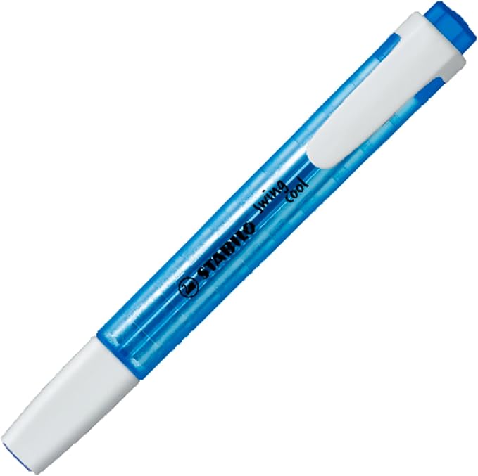 STABILO Highlighter swing cool - Pack of 8 - Assorted Colors - Portable, Clip Closure, Office + School Supplies