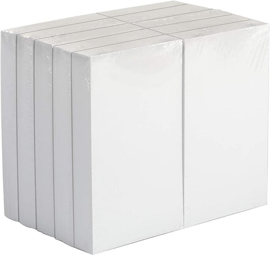 Amazon Basics Blank Index Cards for Studying and Note Taking, White, 3" x 5", 1000 Count (10 Pack of 100), 7.5 pt. Paper Weight